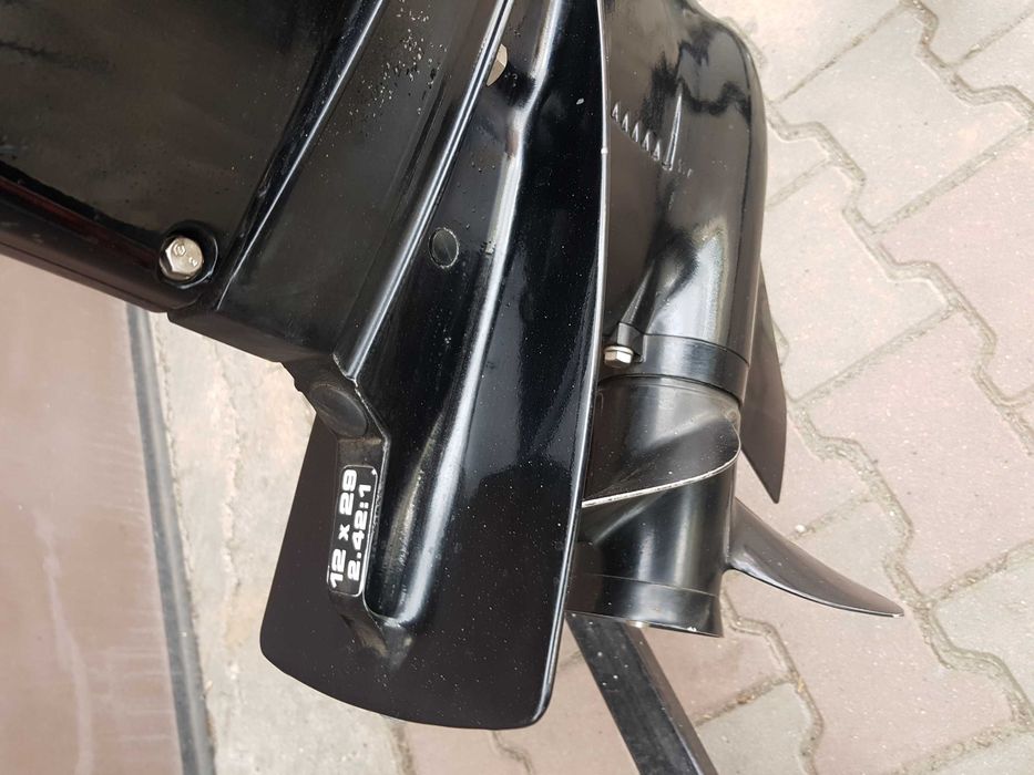 Mercury 25 KM L big foot silnik zaburtowy , uciągowy rumpel