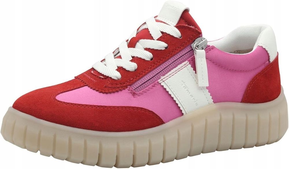 Tamaris sportowe damskie buty ze skórą niskie 39 26la