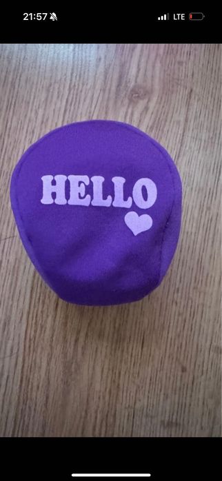 Miękka piłka z groszkiem