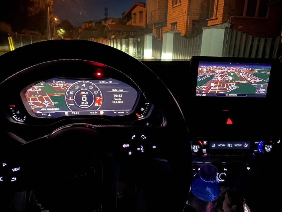 Konwersja lamp, radia USA EU  Audi Q5 80A, A4 A5 B9  Macan