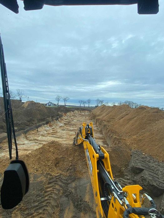 Usługa Koparko-ładowarką JCB 4CX