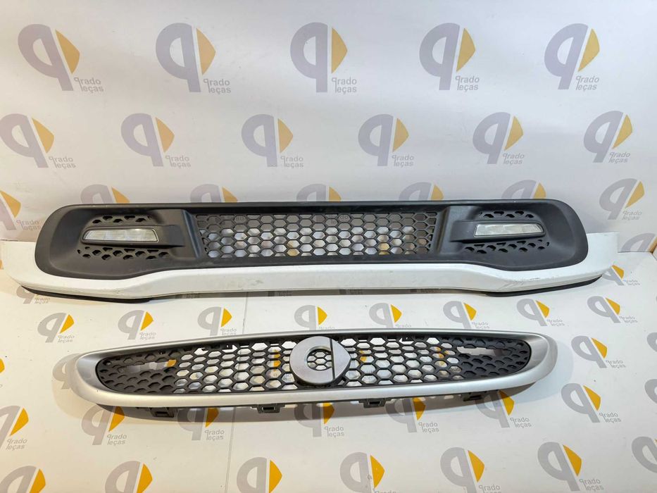 Grelha e lip inferior restyling smart fortwo 451 3G