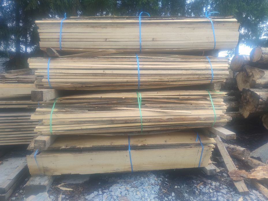 Zrzyny tartaczne tani opał do pieca rozpałka ofisy okrajki