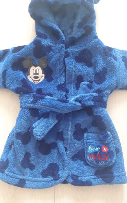 Polarowy szlafrok myszka Mickey