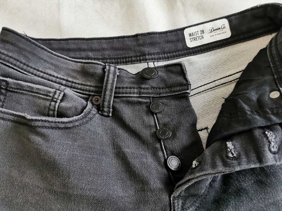 DENIM & Co. - Męskie Spodenki Jeansowe 28/XS/S Nowe !