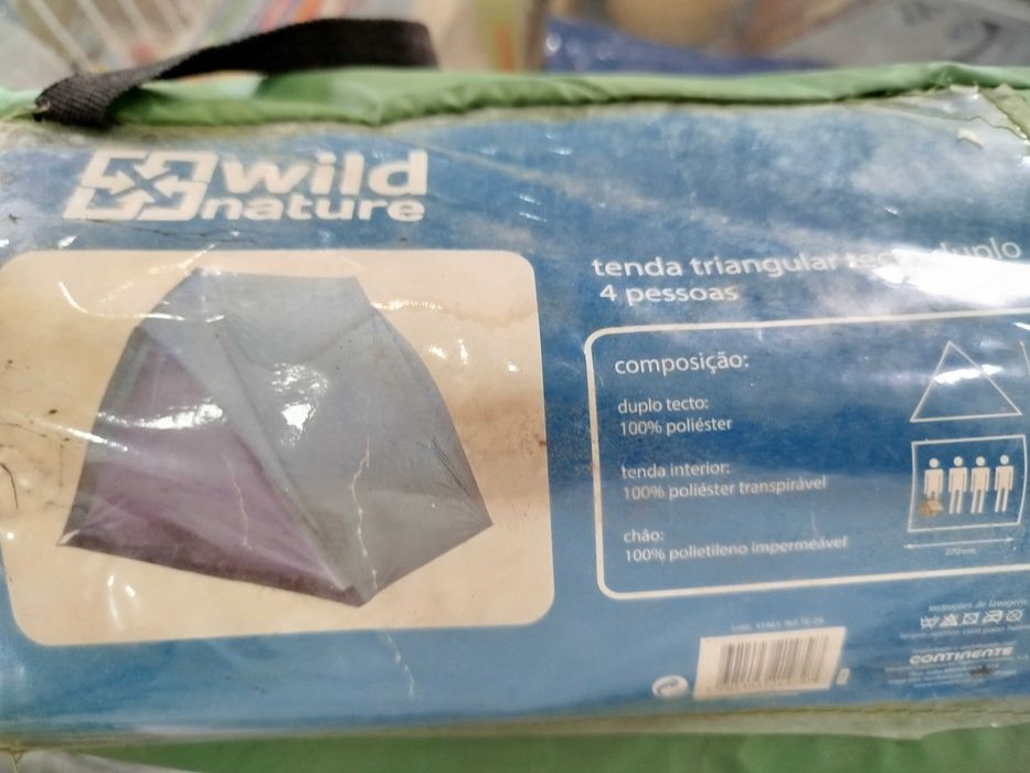 Tenda de campismo Wild Nature - 4 Pessoas Nova