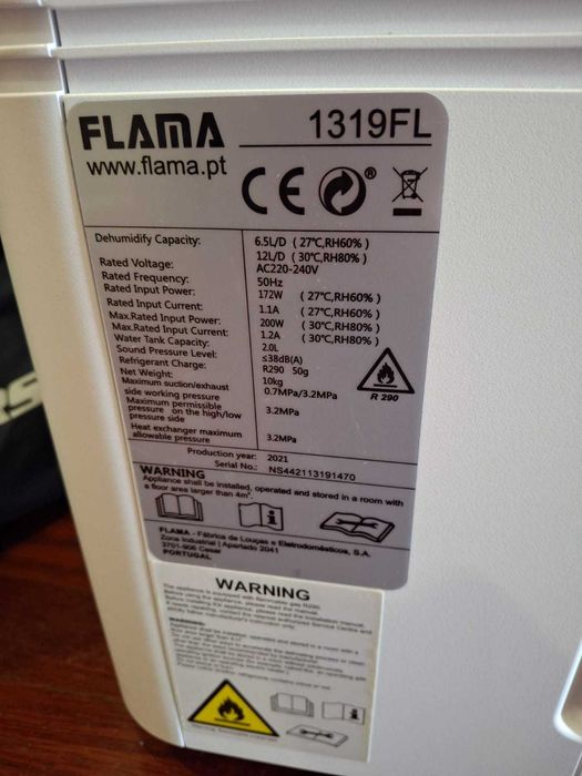 Desumidificador FLAMA, 1319FL