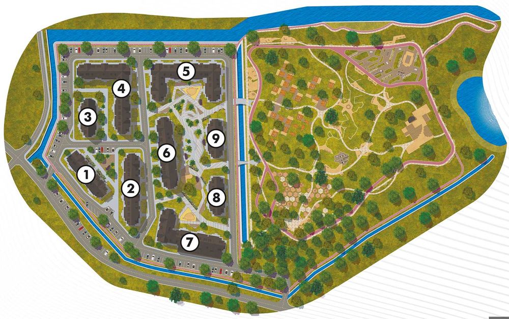 Комерційне приміщення 101 м2 в новому ЖК Desna Park Residence