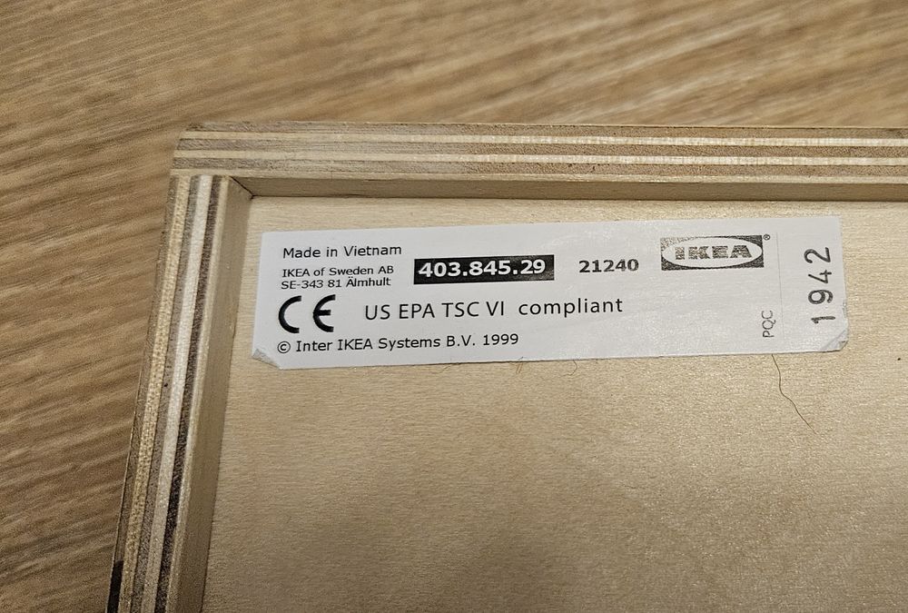 Ikea Lustigt edukacyjna zabawka do nawlekania
