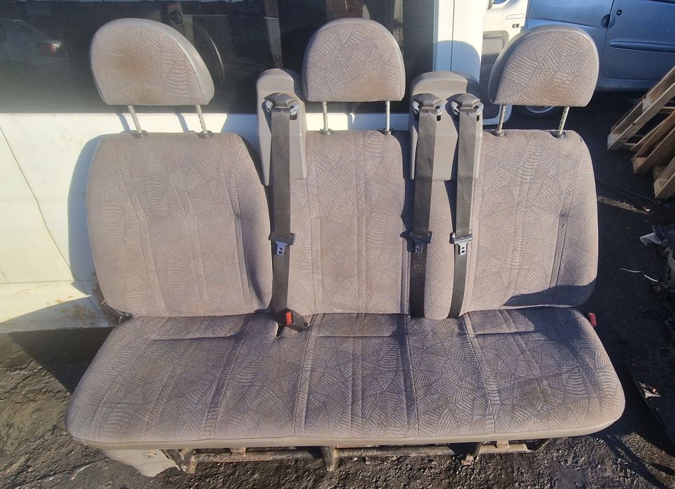 Kanapa Fotele 2 rząd Pas Ford Transit Mk6 MK7 00-14r