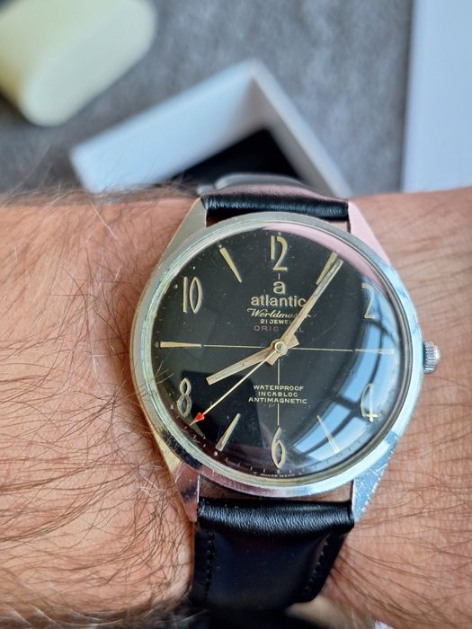 Atlantic Worldmaster 21jewels Unitas