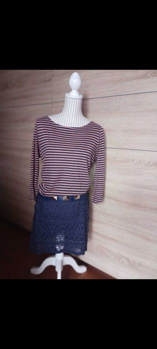 Vestido com renda em baixo Nice Things tamanho M