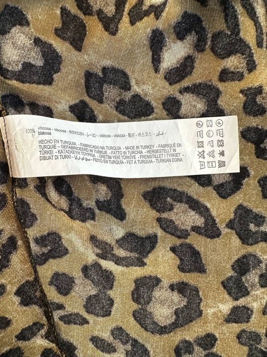 Леопардова спідниця максі Zara