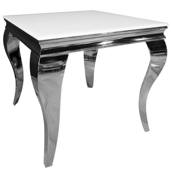 Ława stolik kawowy END 60X60 biały GLAMOUR T 780