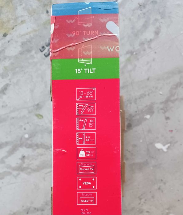 ONE FOR ALL TV Mount WM 4451 (Adjustable for 13'' to 65'', Up to 50 kg)64738347531906122