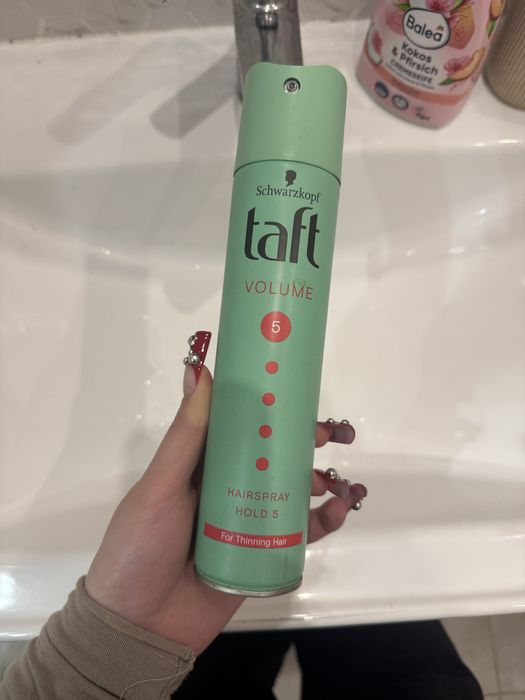 лак, пенка, спей для волос taft