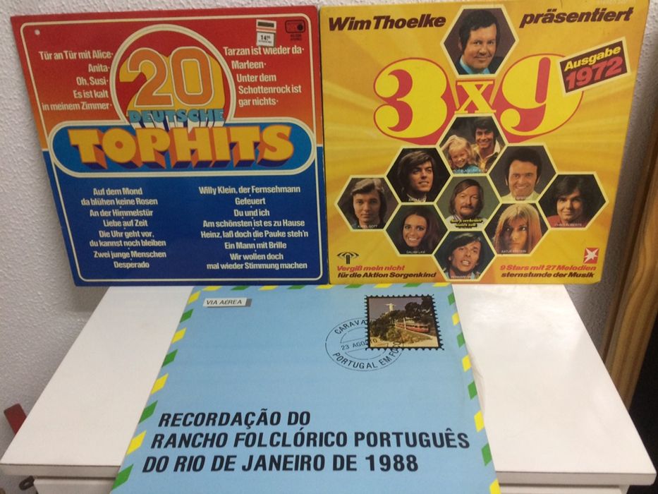 Lote de 8 Discos de Vinil LP’s. Também vendo à unidade