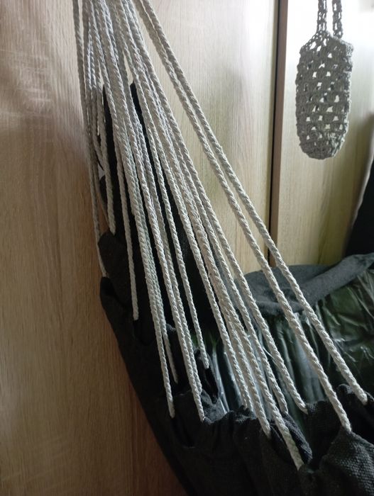 Krzesło brazylijskie fotel wiszący Kesser z 2 poduszkami 50 cm 150 kg