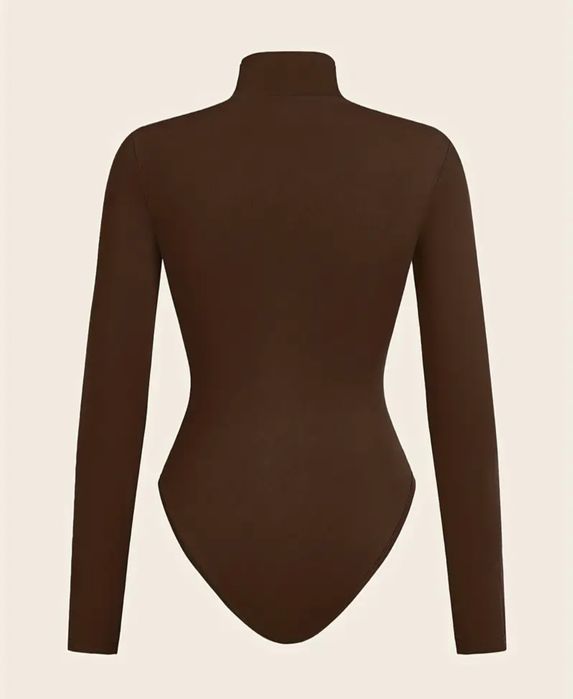 Боді жіноче коричневий