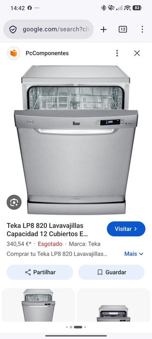Maquina lavar loiça teka