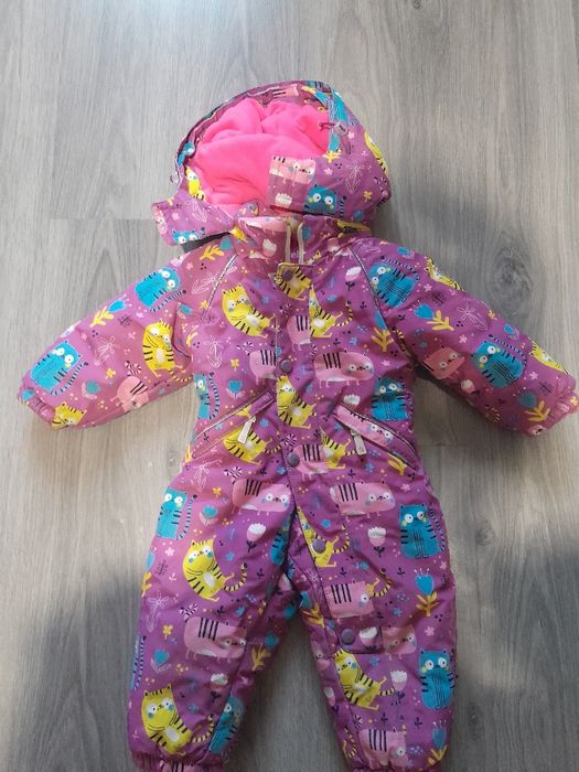Зимовий теплий комбезик
