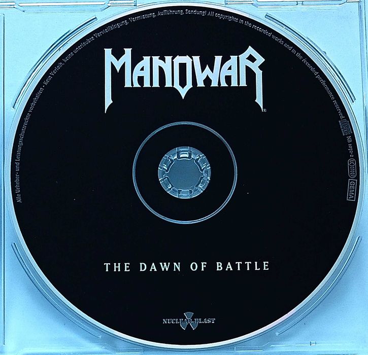 Manowar – The Dawn Of Battle MAXI SINGLE CD 2002