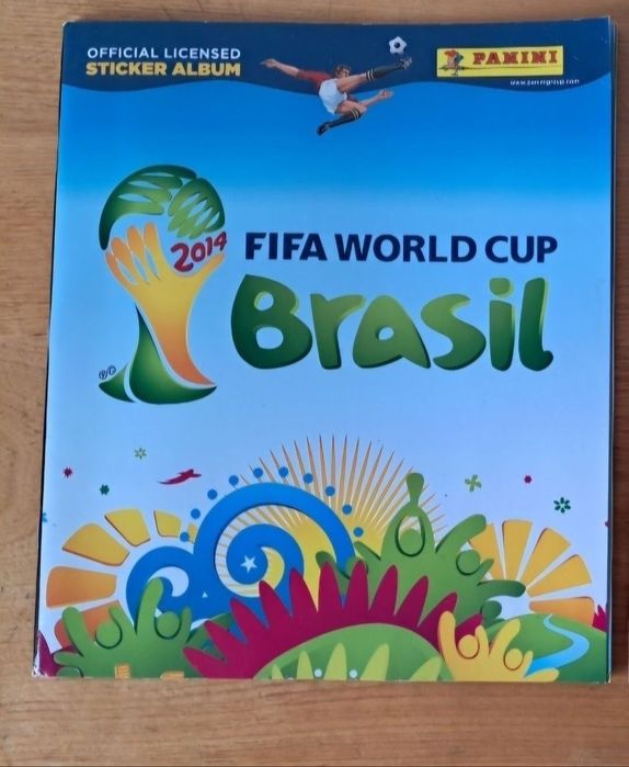 Caderneta vazia FIFA World Cup Brasil 2014 da Panini