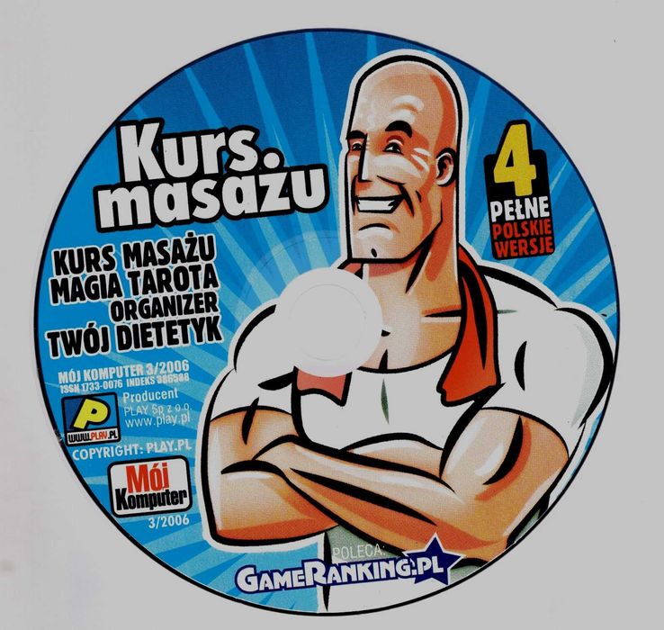Kurs masażu Magia tarota Twój dietetyk (PC CD) Programy multimedialne Zdrowie i uroda