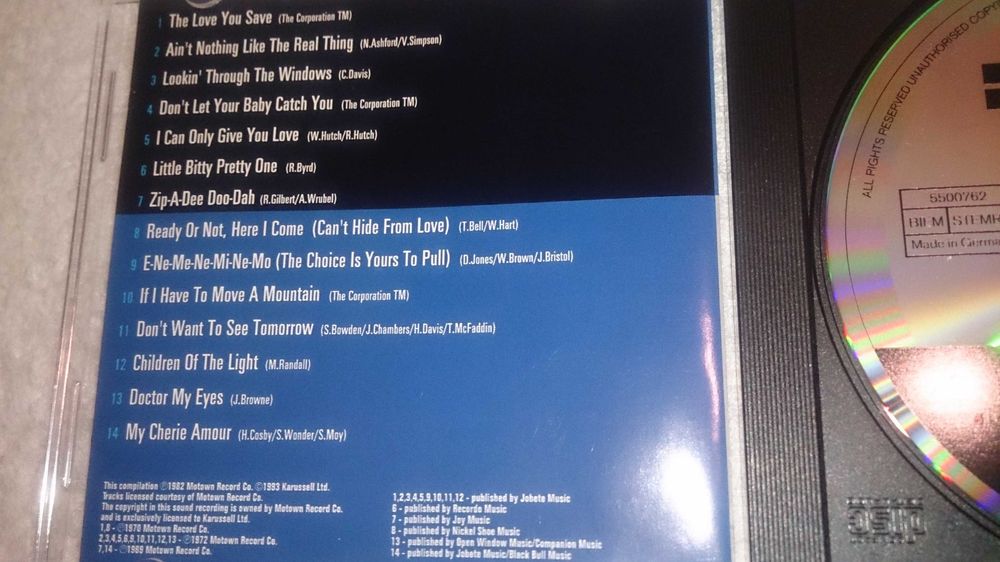 jackson 5 (children of the light) música/cd - raro