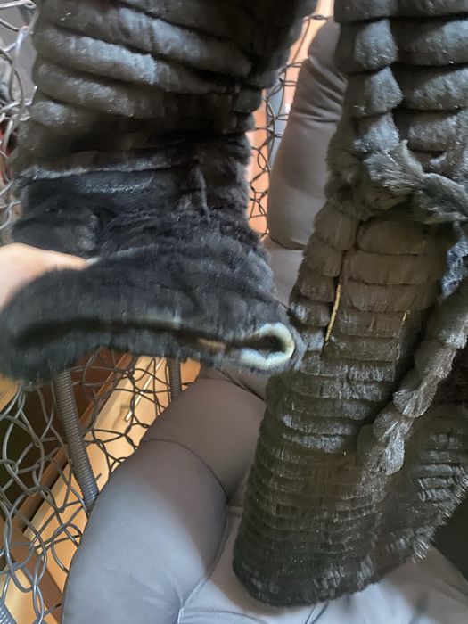 Шуба стрижений кролик