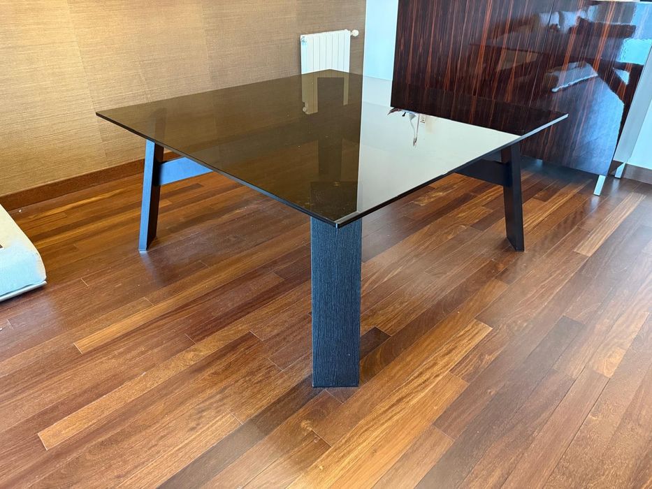 Mesa Minotti Tampo em Vidro
