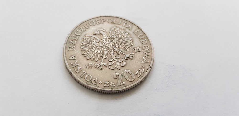 Moneta 20zł z 1975r dla kolekcjonera