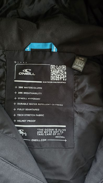 Kurtka narty/snowboard O'Neill Snow Park Anorak - rozmiarze M