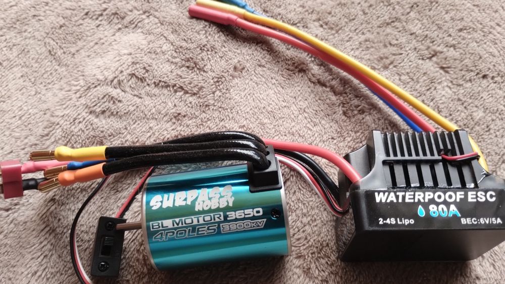 Zestaw bezszczotkowy.