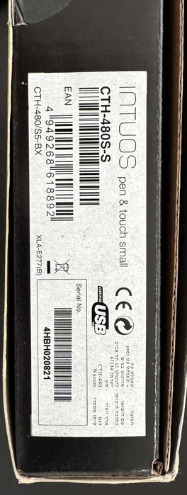 Wacom Intuos Pen & Touch Small (CTH-480/S) + Bamboo Stylus Solo