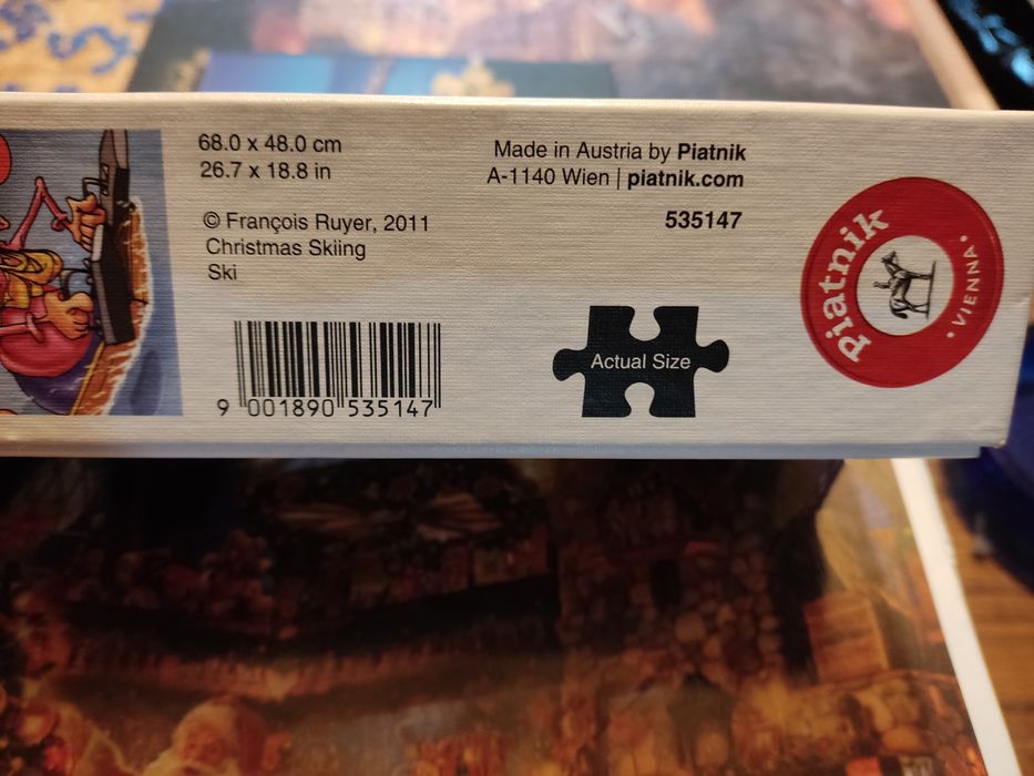 Puzzle Piatnik 1000 elementów zima