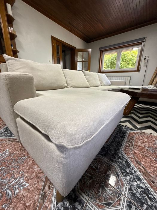 Sofá Canto com Chaise Longue