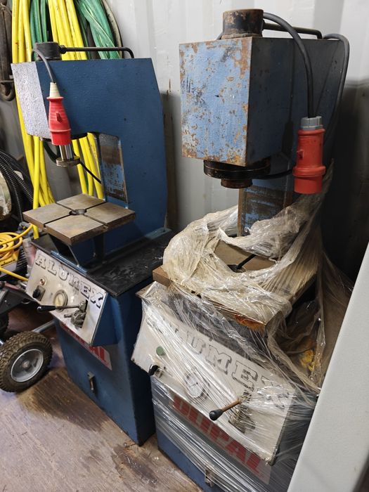 Prensa para alumínios 8t