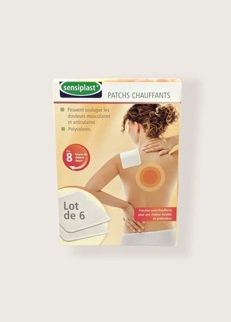 Зігрівальні пластирі Sensiplast для шиї та спини, 6 шт