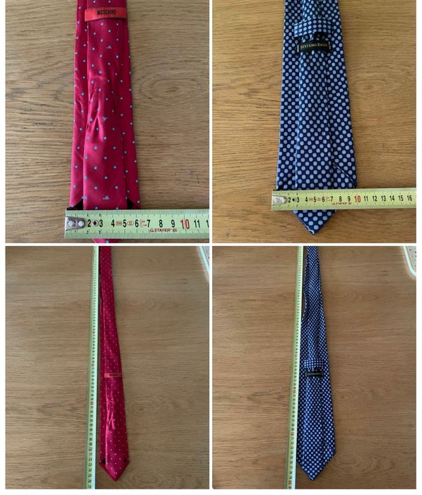 Краватки від Люксових Брендів G.Armani, Lanvin, Moscino, Stefano Ricci