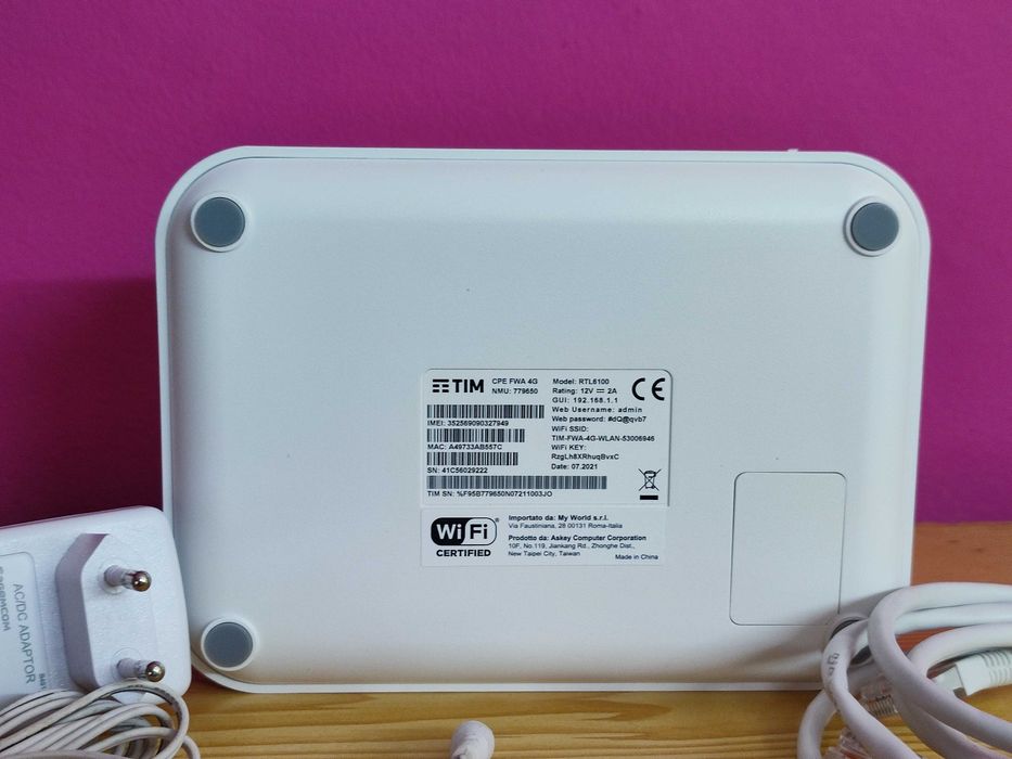 600mbps Askey RTL 6100 Router 4G+