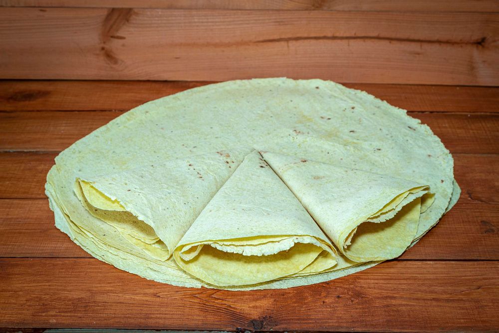 КукурудзяниЙ супер Ллаваш  для страв Фаст фуду Опт