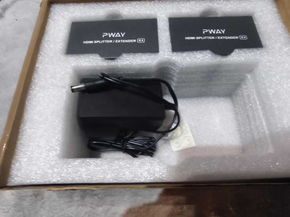 HDMI 1x4 Extender Cat6 3D 1080P – Mo PW HT22 BP4 – Nowy