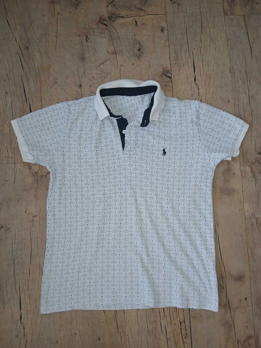Koszulka polo Ralph Lauren M/L wzor