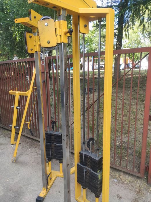 HES brama 2 stanowiskowa ze stosem 2 x 80kg.  # wysyłka