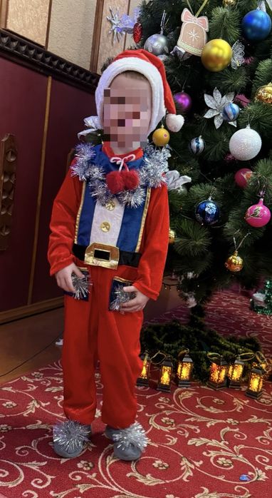 Новорічний костюм гнома