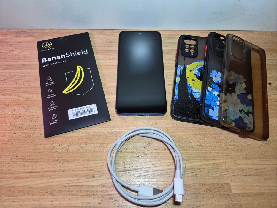 Xiaomi Redmi Note 11S 6/128 GB – niebieski | bardzo dobry stan | FVAT