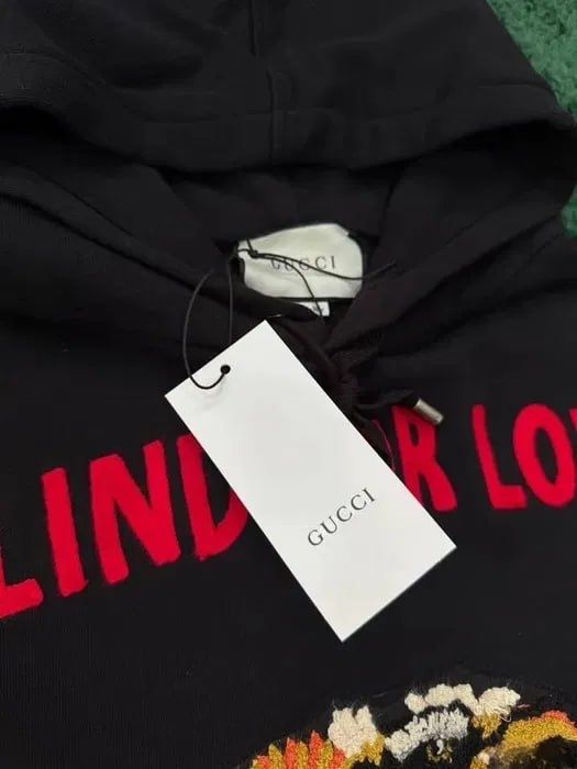 Худи Gucci Blind For Love с тигром | opium drip