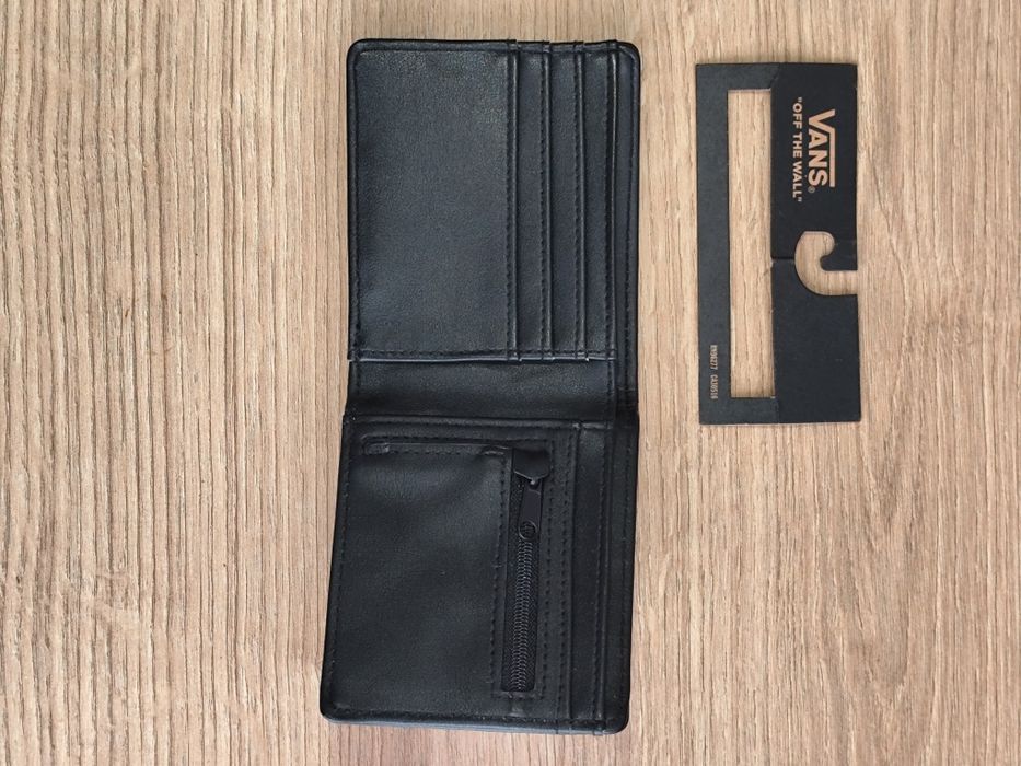 Carteira preta Vans MN Drop Bifold