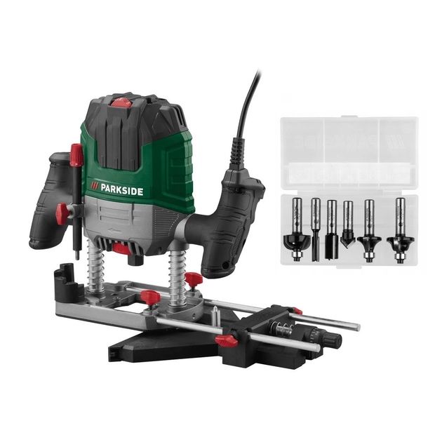 Ручний фрезерний станок по дереву Parkside POF 1200 Е4